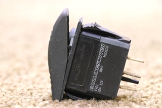 USED V4D1 BLACK ROCKER SWITCH