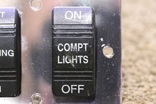 USED BATT / AWNING / LIGHTS TRIPLE SWITCH PANEL