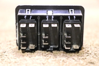 USED FOG / BATT / DRIVING LIGHTS TRIPLE SWITCH DASH PANEL