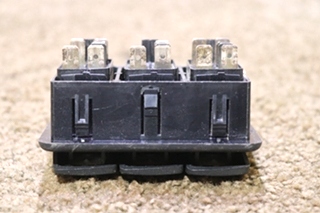 USED FOG / BATT / DRIVING LIGHTS TRIPLE SWITCH DASH PANEL