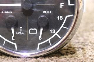 USED 3 IN 1 FUEL / TRANS / VOLT 8640-40004-19 DASH GAUGE