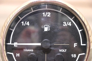 USED 3 IN 1 FUEL / TRANS / VOLT 8640-40004-19 DASH GAUGE