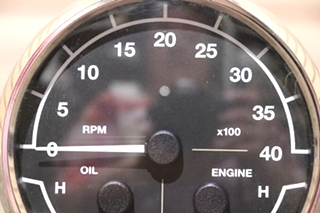 USED 3 IN 1 TACH / OIL / ENGINE DASH GAUGE 8640-40003-19