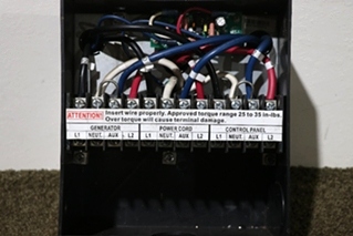 USED WFCO WF-T57 AUTOMATIC TRANSFER SWITCH
