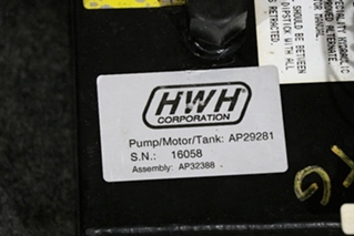 USED HWH HYDRAULIC PUMP AP29281