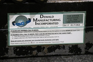 USED SAE J1171 DEWALD HYDRAULIC PUMP