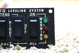 USED RVA MODEL JII LEVELING SYSTEM SWITCHES FOR SALE