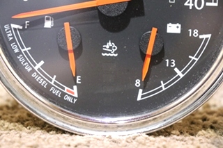 USED FREIGHTLINER W22-00012-055 3 IN 1 TACH / FUEL / VOLT DASH GAUGE