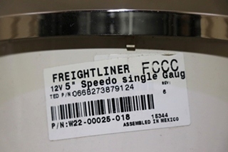 USED FREIGHTLINER SPEEDOMETER DASH GAUGE W22-00025-018