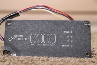 USED KIB SYSTEMS TANK MONITOR PANEL