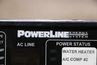 USED INTELLITEC 00-00903-250 POWERLINE EMS DISPLAY PANEL