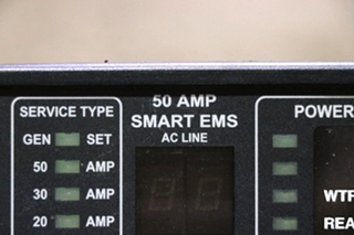 USED INTELLITEC 50AMP SMART EMS DISPLAY PANEL 00-00684-100