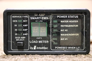 USED 00-00903-150 INTELLITEC 50AMP SMART EMS DISPLAY PANEL
