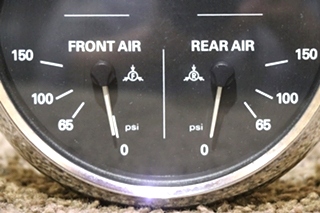 USED MEDALLION W22-00013-002 4 IN 1 OIL / ENGINE / FRONT / REAR DASH GAUGE