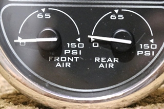 USED SPARTAN 4 IN 1 VOLT / FUEL / FRONT / REAR DASH GAUGE