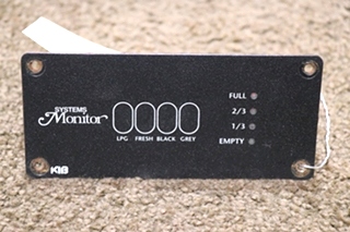 USED KIB SYSTEMS TANK MONITOR PANEL