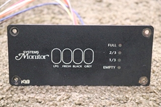 USED KIB SYSTEMS TANK MONITOR PANEL