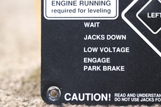 USED 140-1226 POWER GEAR POWER LEVEL SERIES TOUCH PAD