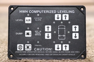 USED HWH COMPUTERIZED LEVELING TOUCH PAD