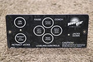 USED POWER GEAR LEVELING CONTROLS TOUCH PAD 500456