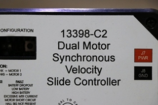 USED LIPPERT 13398-C2 DUAL MOTOR SYNCHRONOUS VELOCITY SLIDE CONTROL