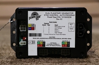USED DUAL PLANETARY GEARMOTOR SYNC CONTROL 1510000236