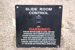 USED SLIDE ROOM CONTROL SWITCH PANEL