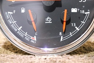 USED FREIGHTLINER W22-00012-035 3 IN 1 TACH / FUEL / VOLT DASH GAUGE