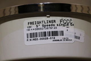 USED FREIGHTLINER FLEETWOOD SPEEDOMETER DASH GAUGE W22-00025-012