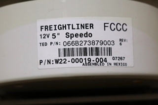 USED W22-00019-004 FREIGHTLINER SPEEDOMETER DASH GAUGE