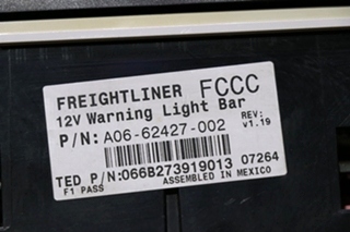 USED FREIGHTLINER A06-62427-002 WARNING LIGHT BAR