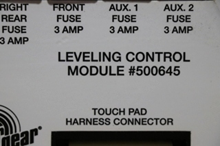 USED POWER GEAR 500645 LEVELING CONTROL MODULE