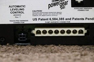 USED 500630 POWER GEAR AUTOMATIC LEVELING CONTROL
