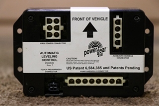 USED POWER GEAR 500630 AUTOMATIC LEVELING CONTROL