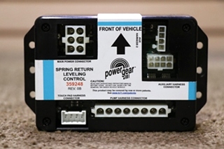 USED POWER GEAR 359248 SPRING RETURN LEVELING CONTROL MODULE