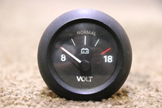 USED FREIGHTLINER 6913-00051-01 VOLT DASH GAUGE
