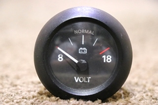 USED W22-00007-000 FREIGHTLINER VOLT DASH GAUGE