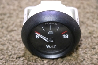 USED W22-00007-000 FREIGHTLINER VOLT DASH GAUGE