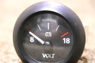 USED W22-00007-000 FREIGHTLINER VOLT DASH GAUGE