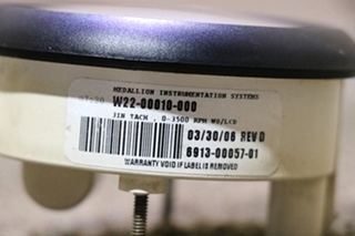 USED FREIGHTLINER W22-00010-000 TACHOMETER DASH GAUGE