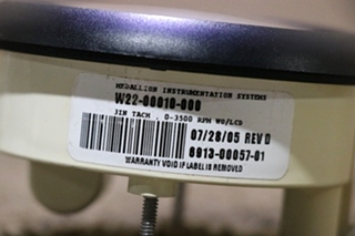 USED FREIGHTLINER W22-00010-000 TACHOMTER DASH GAUGE