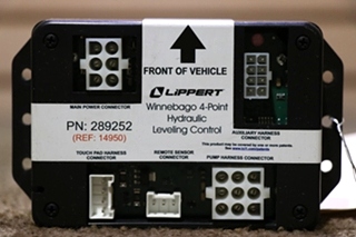 USED LIPPERT WINNEBAGO 4 POINT HYDRAULIC LEVELING CONTROL MODULE 289252