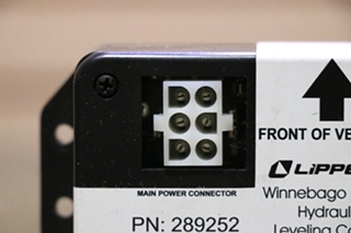 USED LIPPERT WINNEBAGO 4 POINT HYDRAULIC LEVELING CONTROL MODULE 289252