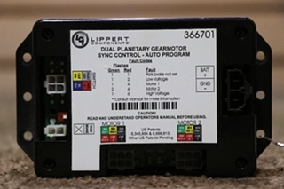 USED 366701 DUAL PLANETARY GEARMOTOR SYNC CONTROL MODULE