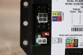 USED 366701 DUAL PLANETARY GEARMOTOR SYNC CONTROL MODULE