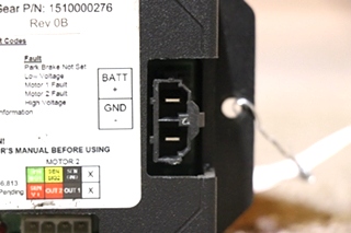 USED 1510000276 DUAL PLANETARY GEARMOTOR SYNC CONTROL MODULE
