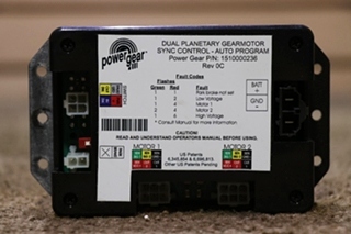USED DUAL PLANETARY GEARMOTOR SYNC CONTROL MODULE 1510000236