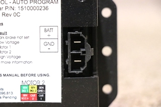 USED DUAL PLANETARY GEARMOTOR SYNC CONTROL MODULE 1510000236