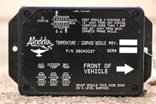USED ALADDIN 38040037 TEMPERATURE / COMPASS MODULE