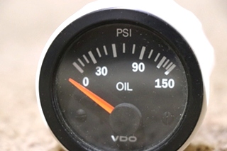 USED VDO OIL PRESS DASH GAUGE